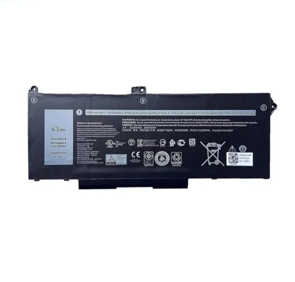 Original Dell Latitude 5420 / 5520 Laptop Battery (RJ40G / 63Wh / WY9DX / 075X16 / 01K2CF)